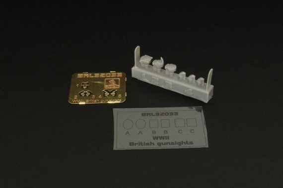 1/32 British reflector gunsight WWII