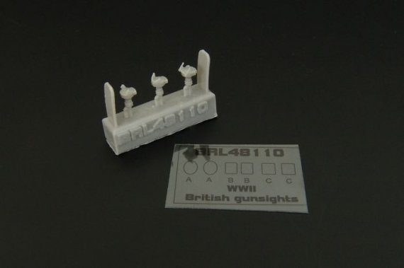1/48 British reflector gunsight WWII