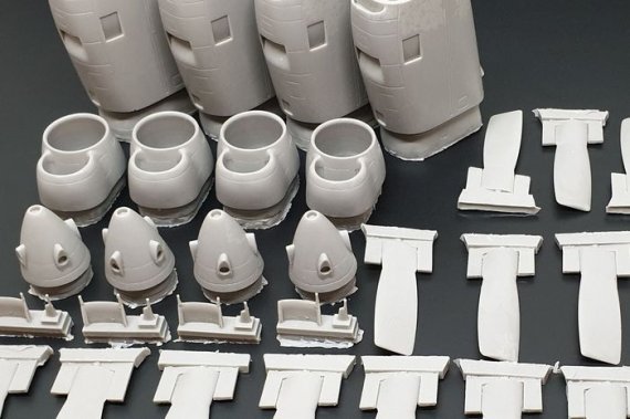 1/48 C-130 E-H engine set