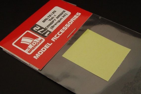 1/72 Yakovlev Yak-1 Canopy paint masks