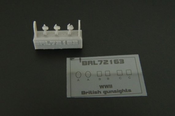 1/72 British reflector gunsight WWII