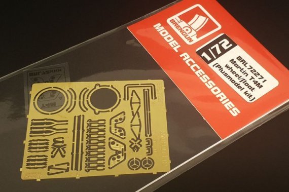 1/72 Martin T4M wheel/float PE set