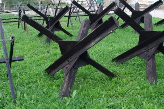 1/35 metal Anti-tank barriers