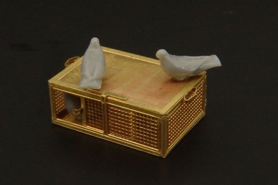 1/48 U.S. pigeons of war (PE&resin set)
