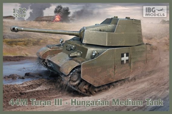 1/72 43M Turan III  Hungarian Medium Tank