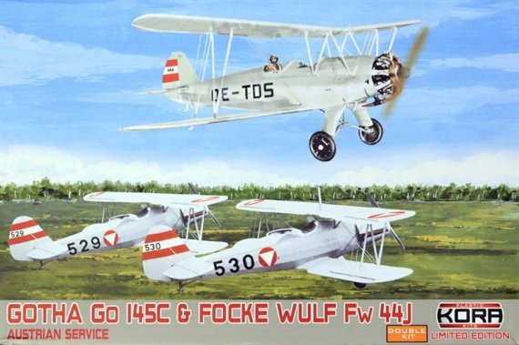 1/72 Go 145A & Fw 44J Austrian Service