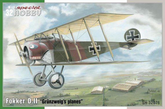 1/32 Fokker D.II Grnzweig Planes