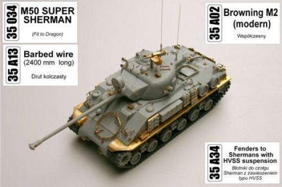 1/35 Israeli M50 Super Sherman for Dragon