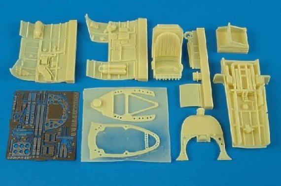 Aires Upgrade set: Spitfire Mk. V cockpit set