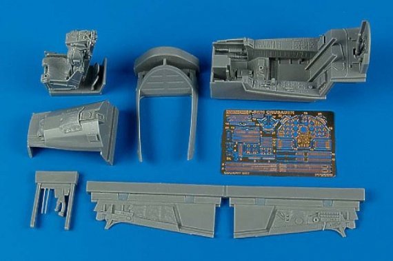 Aires Upgrade set: F-8E/H Crusader cockpit set