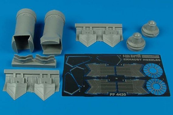 1/48 F-22A Raptor exhaust nozzle (ACAD)