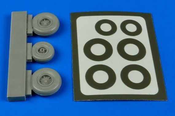 1/48 Cessna A-37A/A-37B Dragonfly wheels & paint masks
