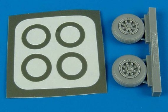 Aires Upgrade set: TBM Avenger wheel  & paint masks