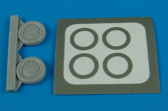 1/72 A-4 Skyhawk wheels (late) & paint masks