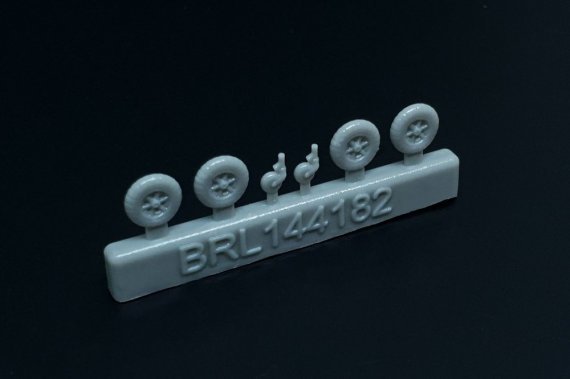1/144 Bf-109 A-E wheel set