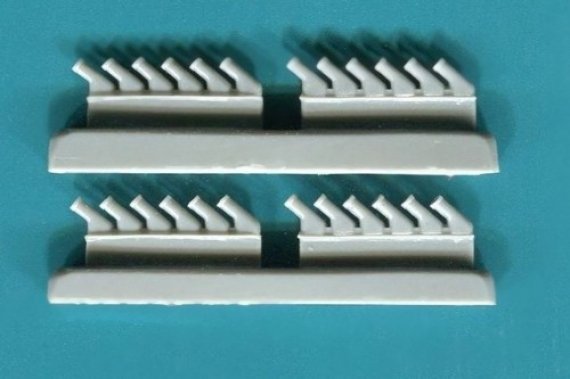 1/48 Exhaust for Spitfire late version