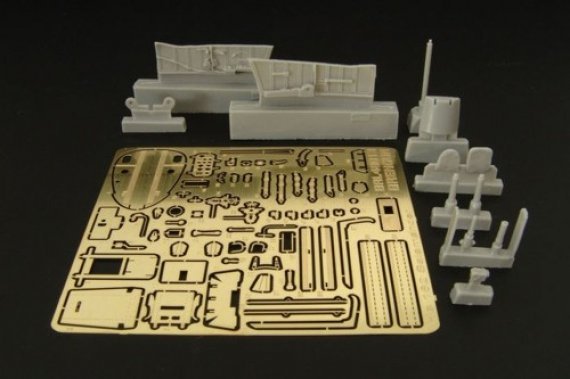 1/48 He 162 Salamander interior set (DRAG)