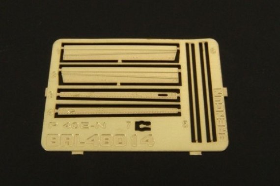 1/48 P-40 M,N canopy rails (EDU/MAUVE)