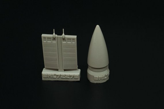 1/72 MiG-29A Radome & closed upper jet intakes