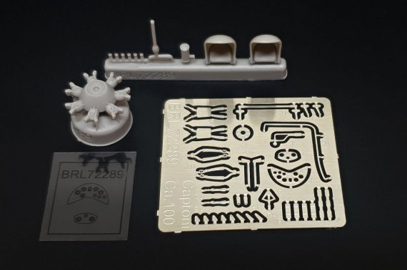 1/72 Caproni Camouflage 100 resin & PE set for FLY
