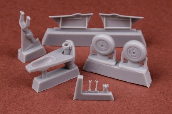 1/24 Supermarine Spitfire Retractable Tailwheel for Airfix Mk.IX