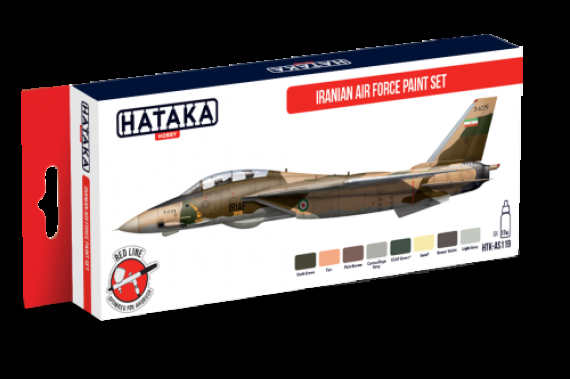 Hataka Hobby Set Peintures Force A�rienne Iranienne 1/48