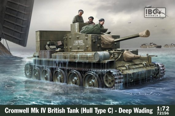 IBG Models Cromwell Mk.IV Hull Type C Deep Wading 1/72