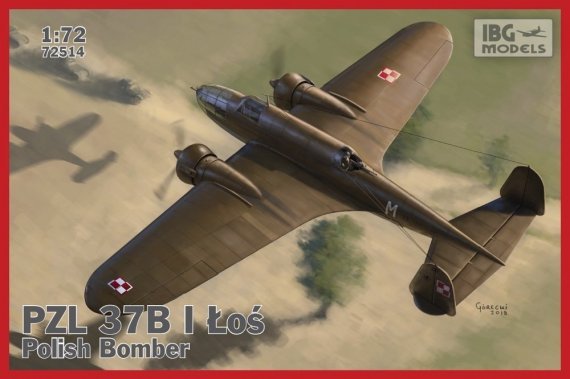 1/72 PZL.37 B I Los  Polish Medium Bomber
