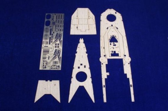 1/350 REPULSE Wooden Deck (Trumpeter)