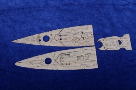 1/700 TIRPITZ Wooden Deck (Aoshima)