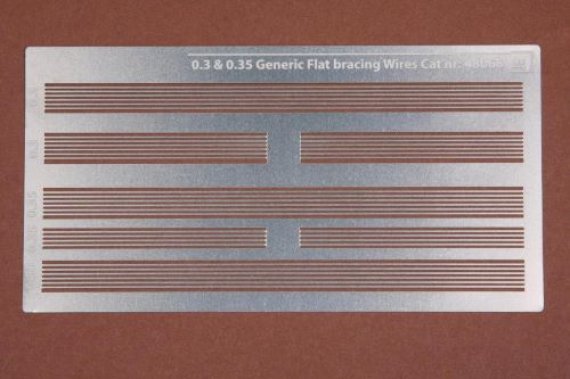 1/48 Generic flat rigging wires 0,3-0,35mm