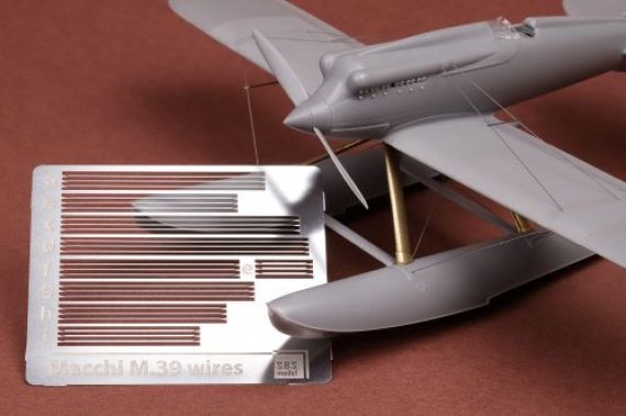 1/48 Macchi M.39 rigging wire set for Sbs Model