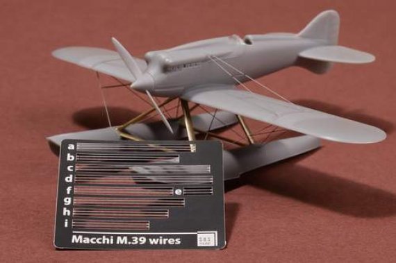 1/72 Macchi M.39 rigging wire