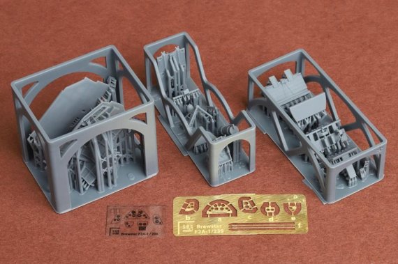 SBS Model 1/72 Cockpit F2A-1 Buffalo Hasegawa/Hobby 2000