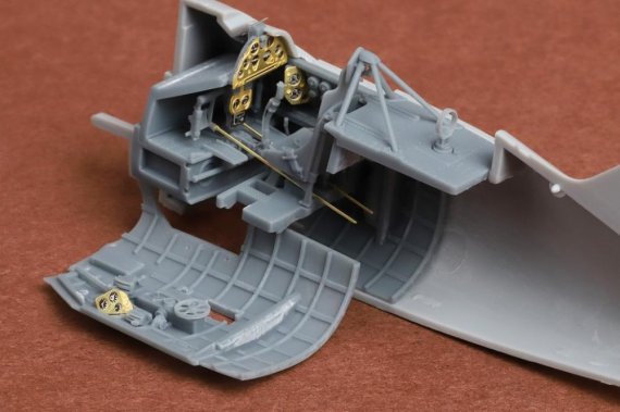 SBS Model Cockpit Brewster B-239 1/72 Hasegawa/Hobby 2000