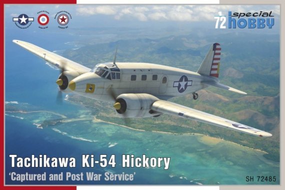1/72 Tachikawa Ki-54 Hickory Captured & Post War Service