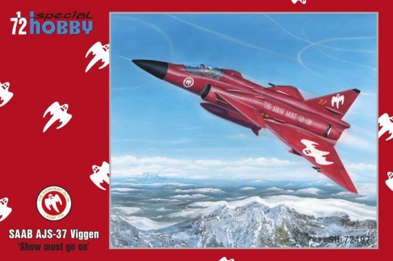 1/72 SAAB AJS-37 Viggen Show mus go on