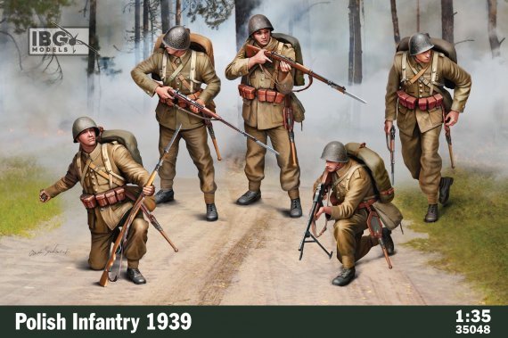 1/35 Polish Infantry 1939 5 figure