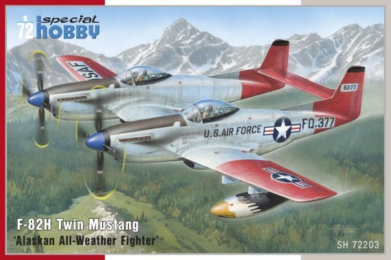 1/72 North American F-82H Twin Mustang 'Alaskan
