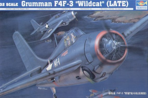 Trumpeter Grumman F4F-3 Wildcat Version tardive 1/32