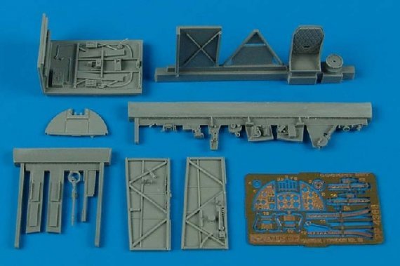 Aires Upgrade set: Hawker Typhoon Mk.IB car door cockpit set