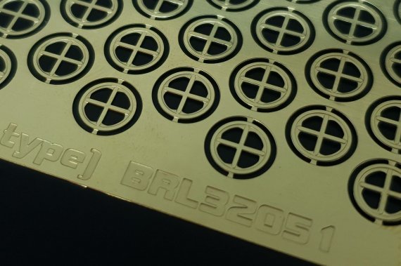 1/32 Tie down points cross type PE set