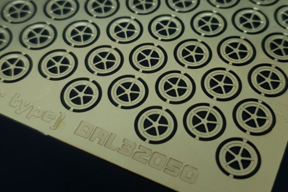 1/32 Tie down points star type PE set