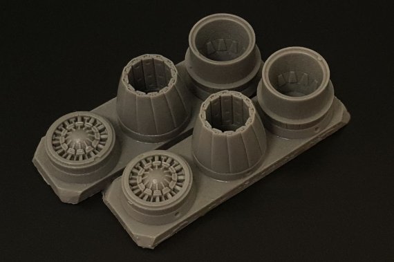 1/72 F/A-18 E/F engine nozzles set