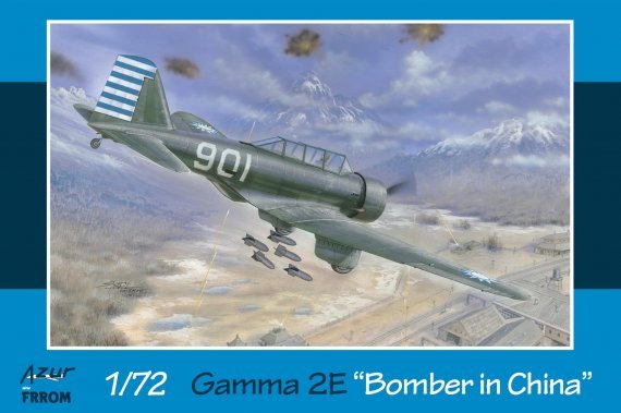 Azur Maquette Northrop Gamma 2E Bomber 1/72