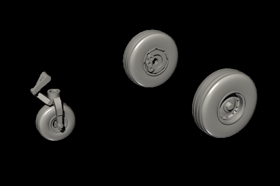 1/72 Short Tucano T.1 Wheels set