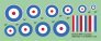 1/72 British WWI roundels, 2 sets image 1