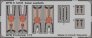 1/72 Italian seatbelts  colour photoetched set image 1