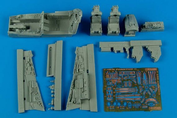 1/48 F-4B/N Phantom II cockpit set (ACAD)