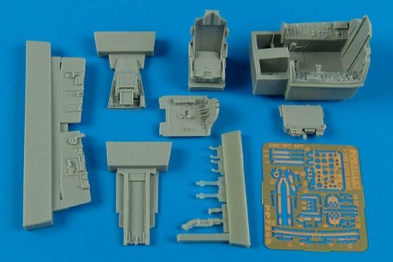 1/72 F-100D Super Sabre cockpit set (TRUMP)